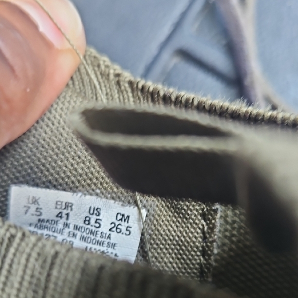 Puma Khaki and Yellow Athletic Shoes - Picture 6 of 7